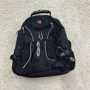 Swiss Gear SA1923 Black TSA Friendly ScanSmart Laptop Backpack